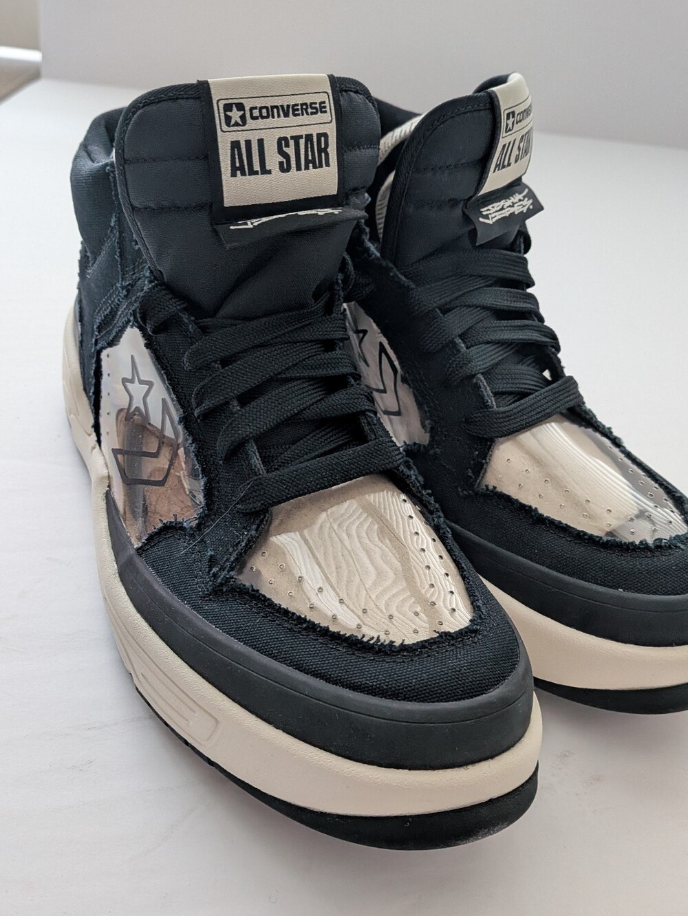 Joshua Vides x Converse Weapon CX Hi Made in Studio — M 10.5 / W 12 NIB